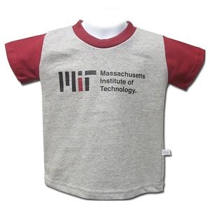 MIT Toddler 2 Color Contrast Tee Shirt